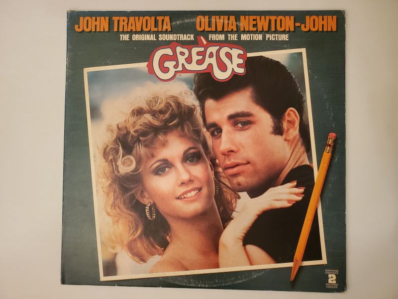 Various Artists (featuring John Travolta & Olivia Newton-John) Grease: The Original Soundtrack from the Motion Picture vinyl record